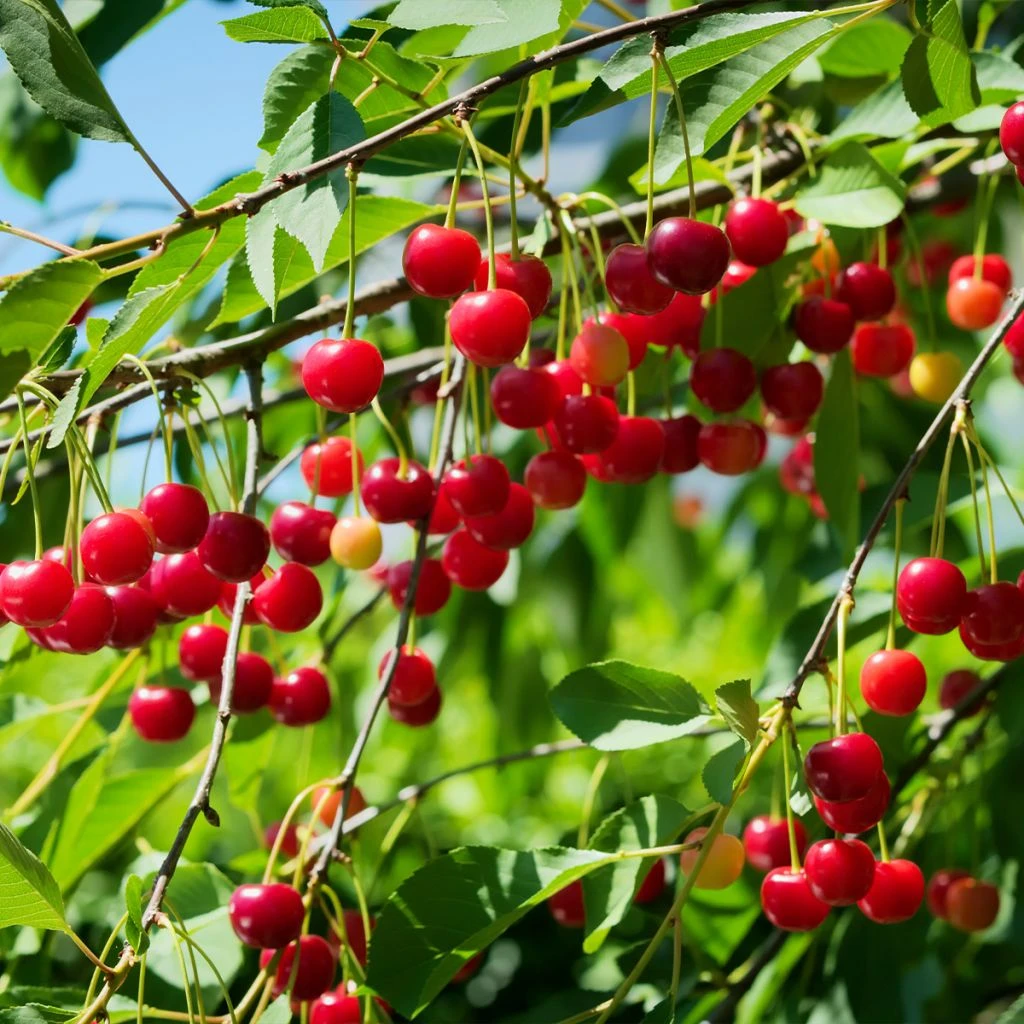 Cerisier Allegria Delbard - Prunus Cerasus 1 Cerisier Allegria Delbard - Prunus Cerasus